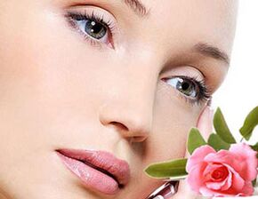 efficace Produkter fir Gesiicht Haut Verjüngung